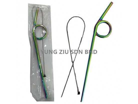 COLOR CREATIVE STRAW +1 SOFT BRUSH PVC BAG 